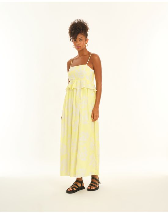 Vestido cotton kas  estampado