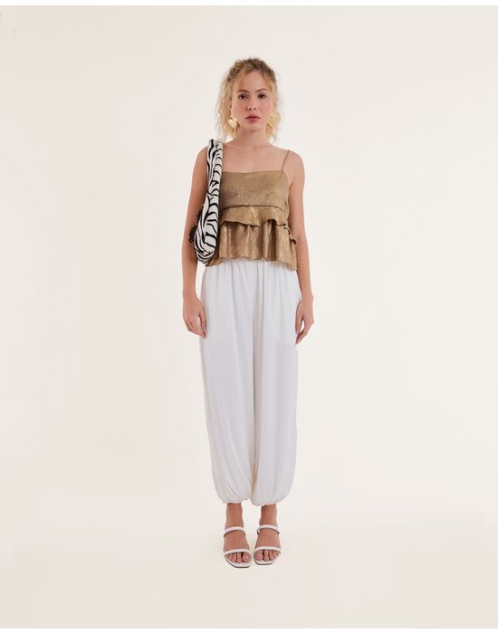 Blusa dourada kas dourado