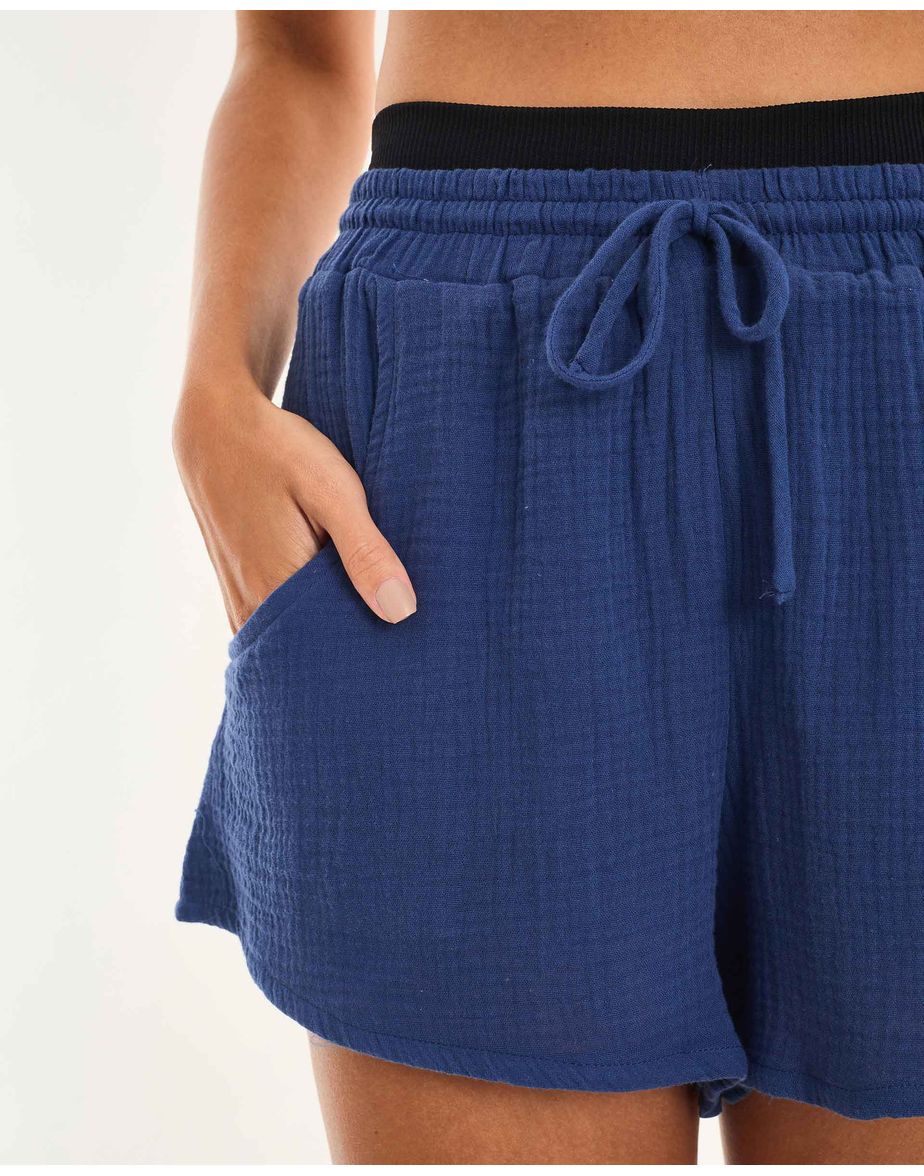 Short box sol azul