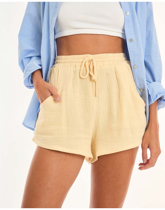 Short box sol amarelo