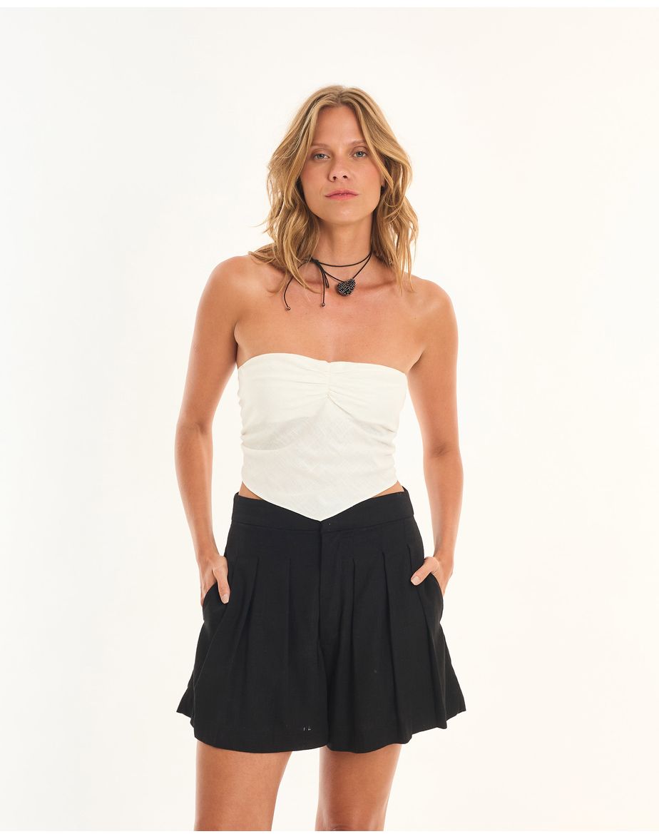 Blusa lenço can off-white