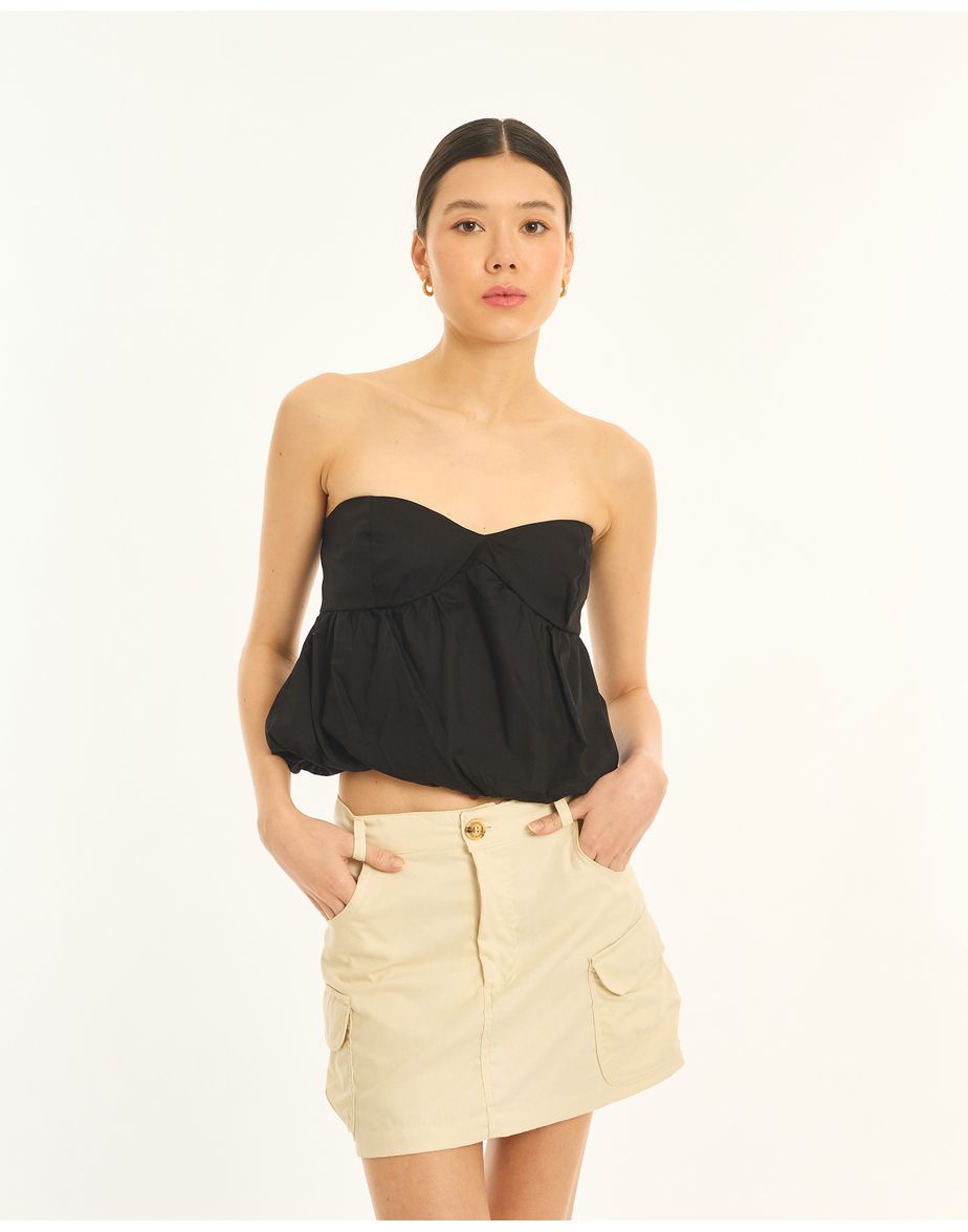 Blusa balone ties preto