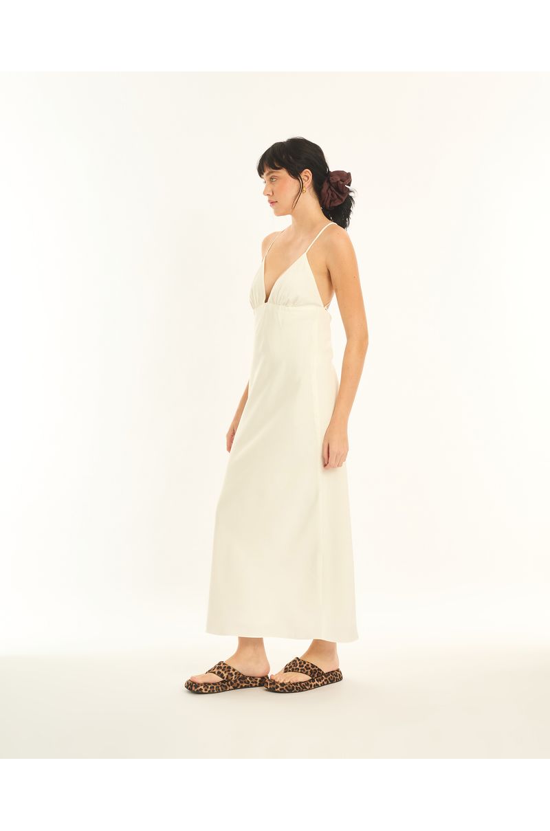 Vestido carolina herédia off-white