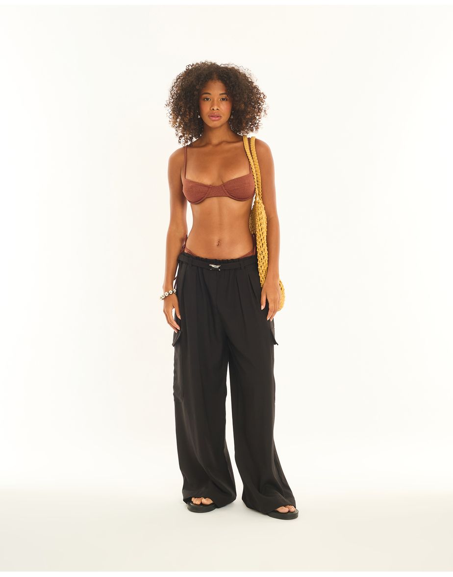 Calça fivela sport preto