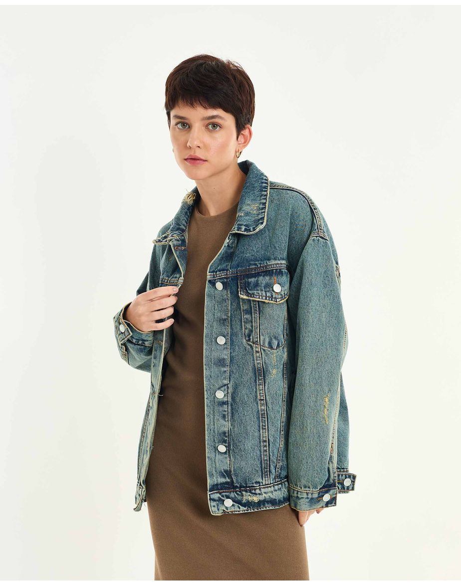 Jaqueta dirty yime jeans