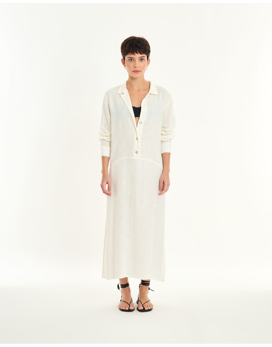 Blusa saida ete off-white