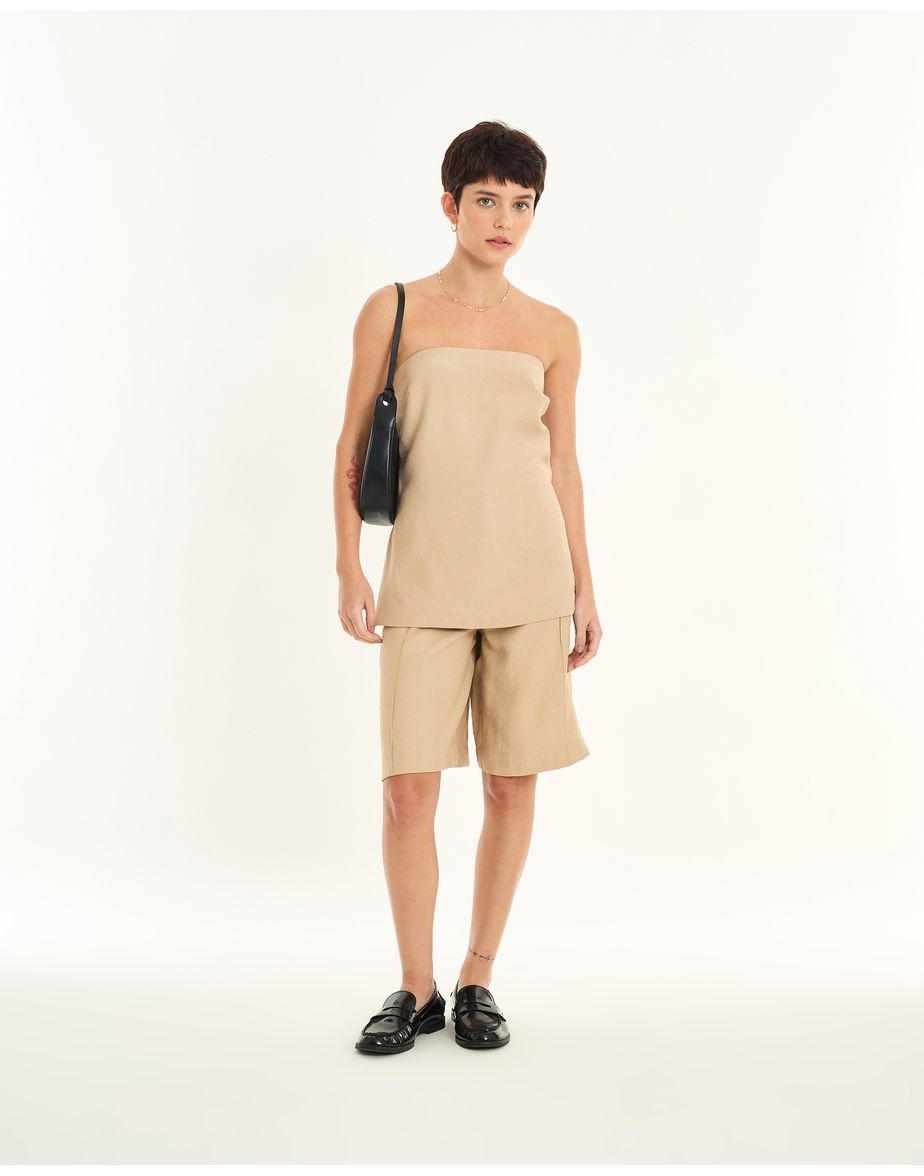 Blusa tqc time bege