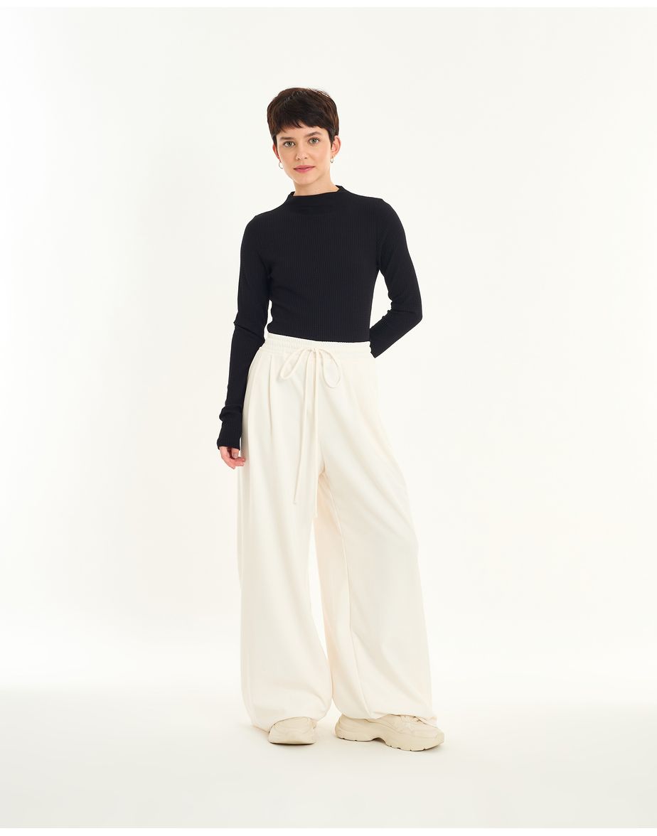 Calça jogging time off-white