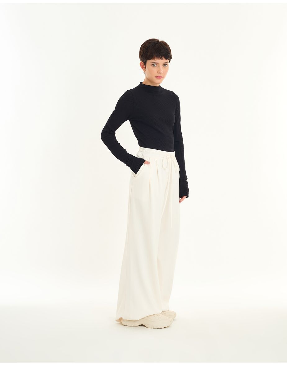 Calça jogging time off-white