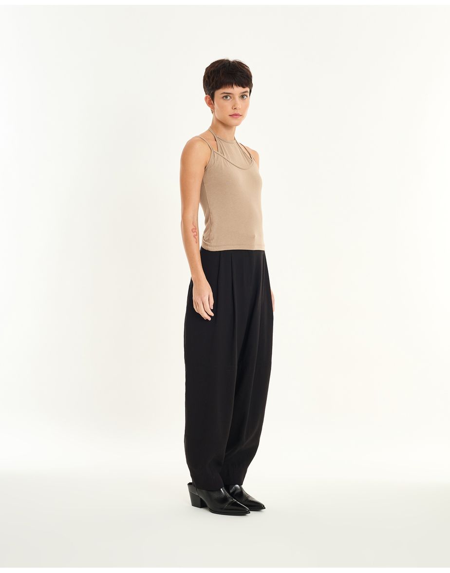 Calça oval time preto