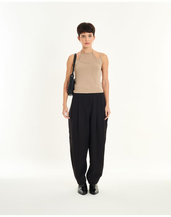 Calça oval time preto