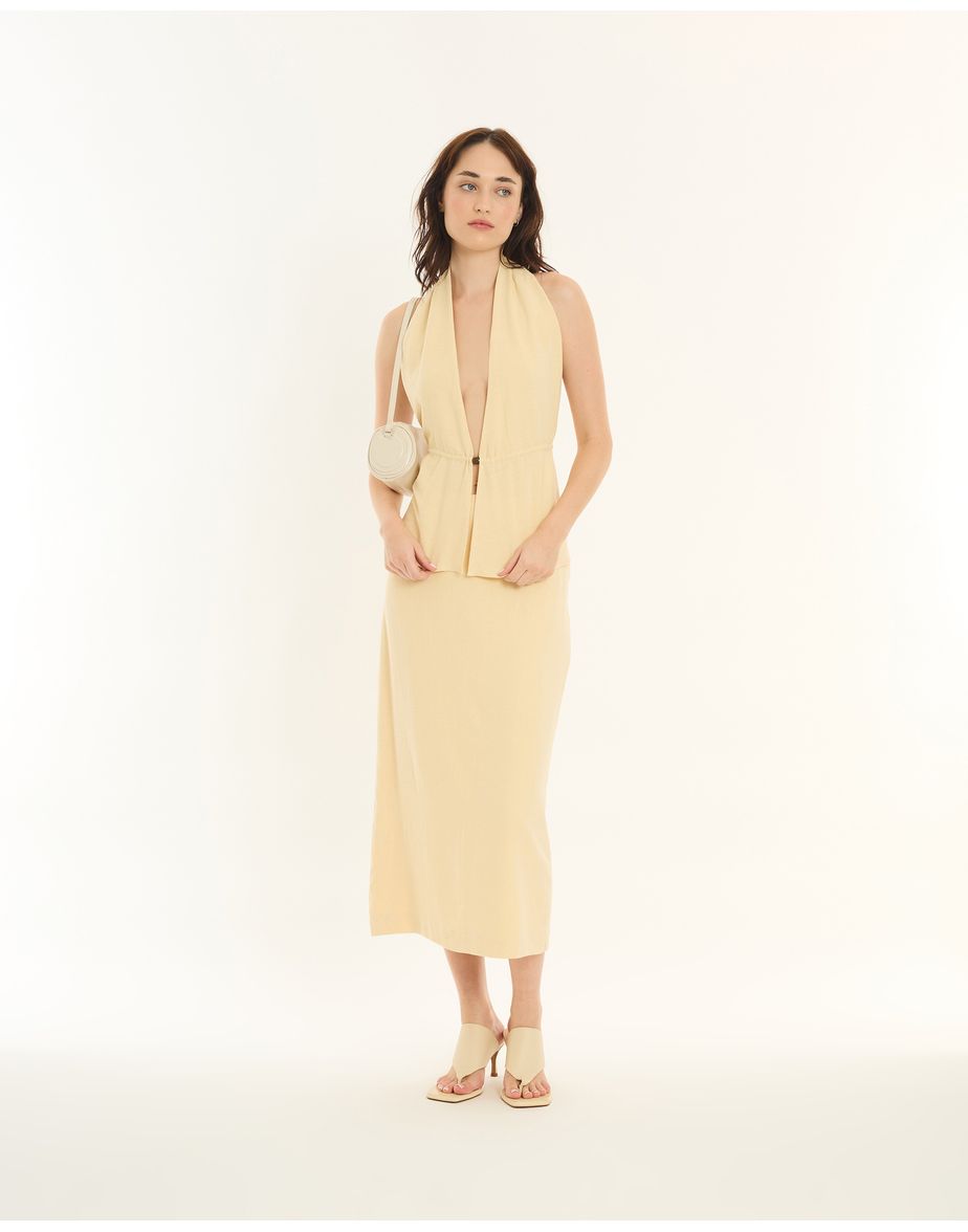 Top detalhe alt amarelo