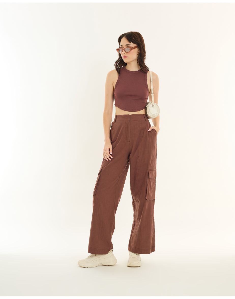 Calça confy alt marrom
