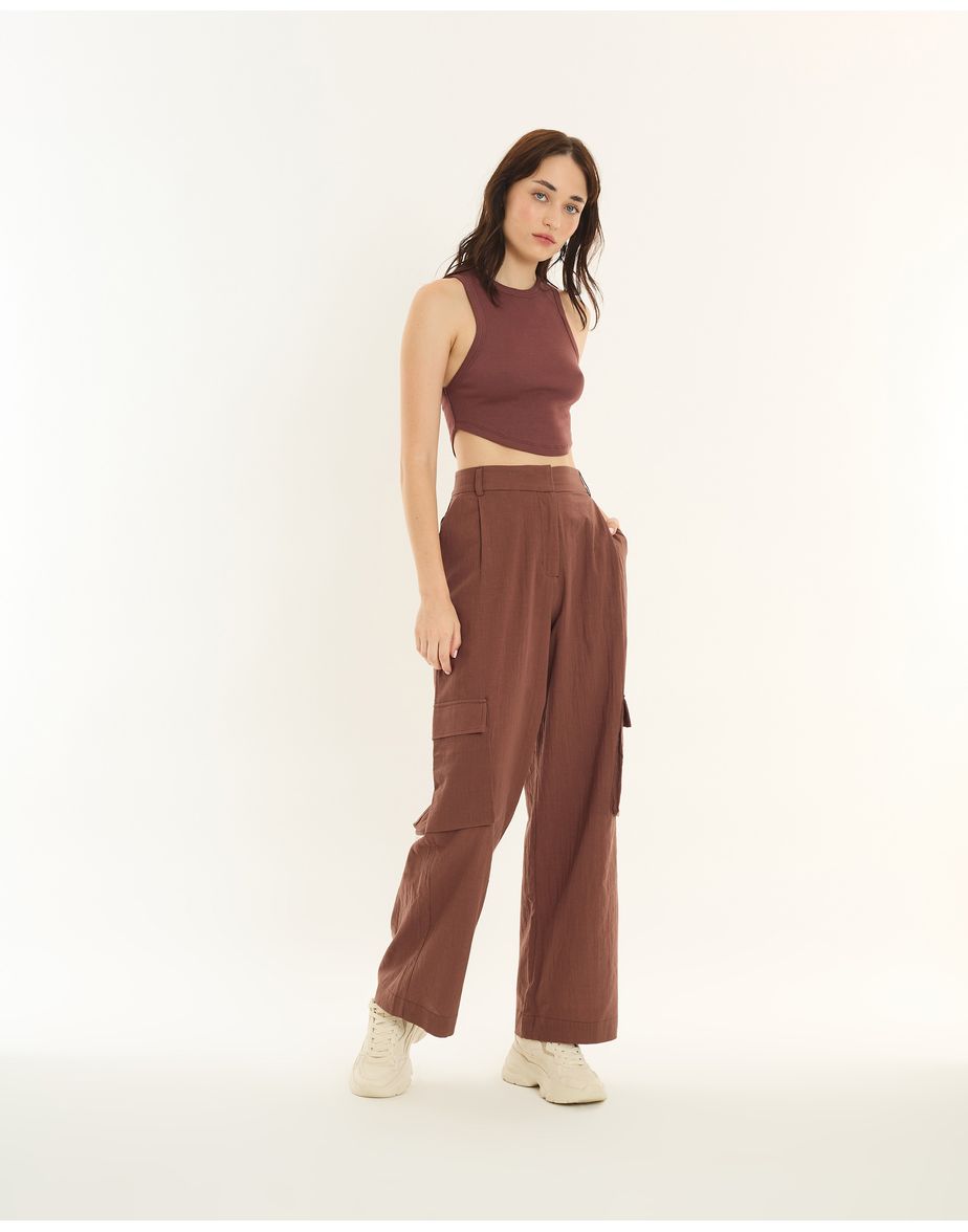 Calça confy alt marrom
