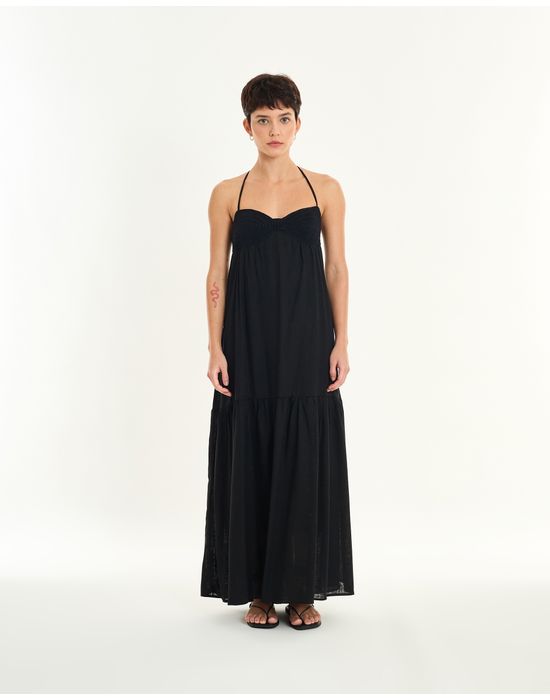 Vestido bojo sol preto
