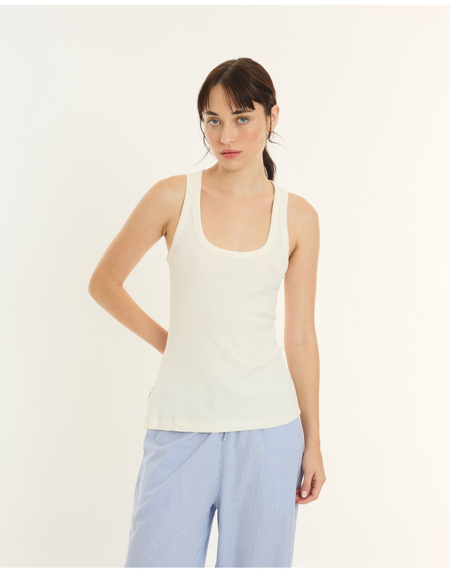 Camiseta fenda red off-white