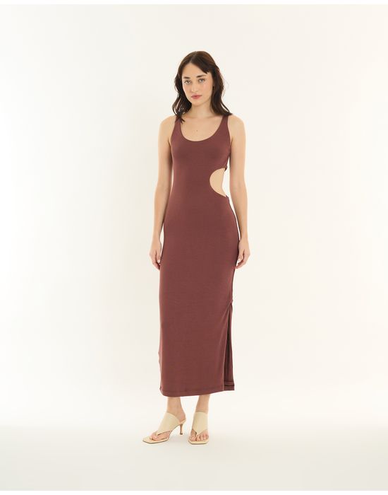 Vestido bandage alt  marrom