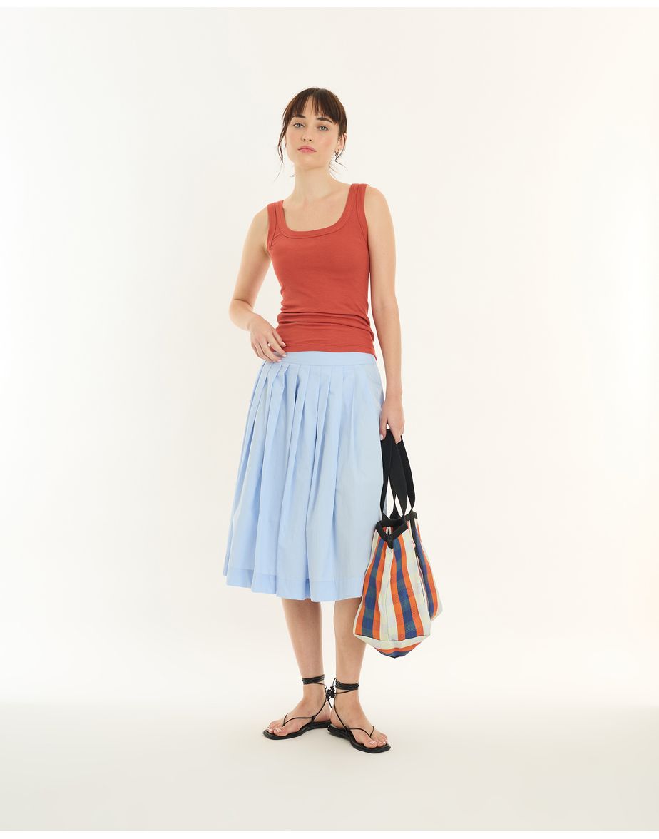 Camiseta basic ete marrom