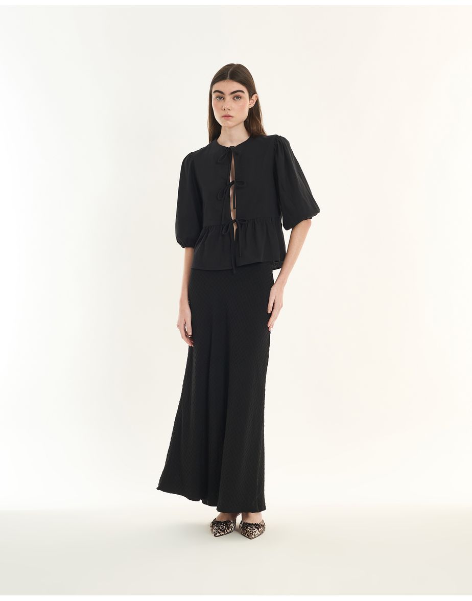 Blusa cotton inv preto