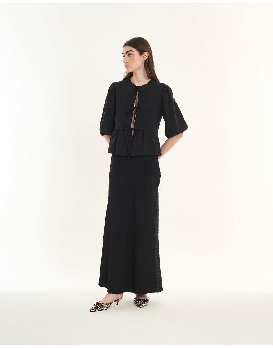 Blusa cotton inv preto