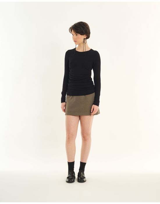 Blusa bandage inv preto