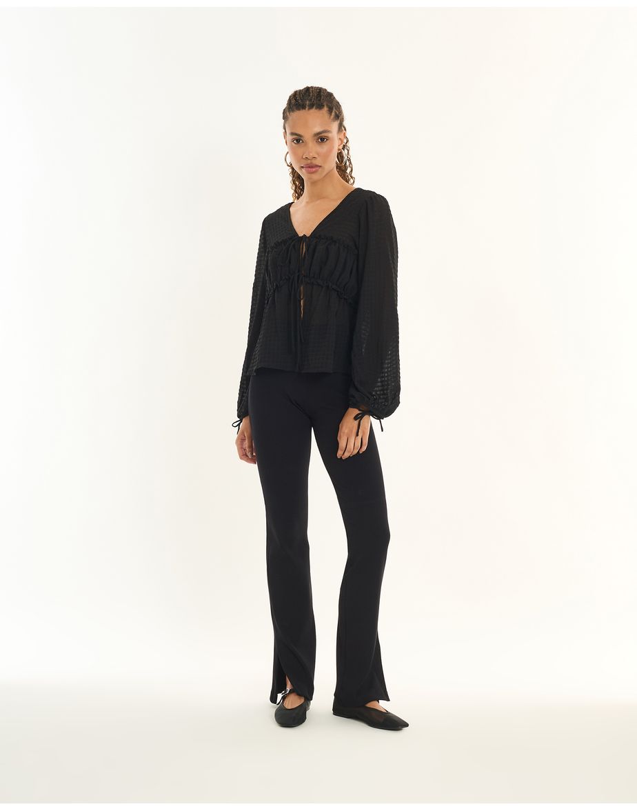 Calça bandage inv preto