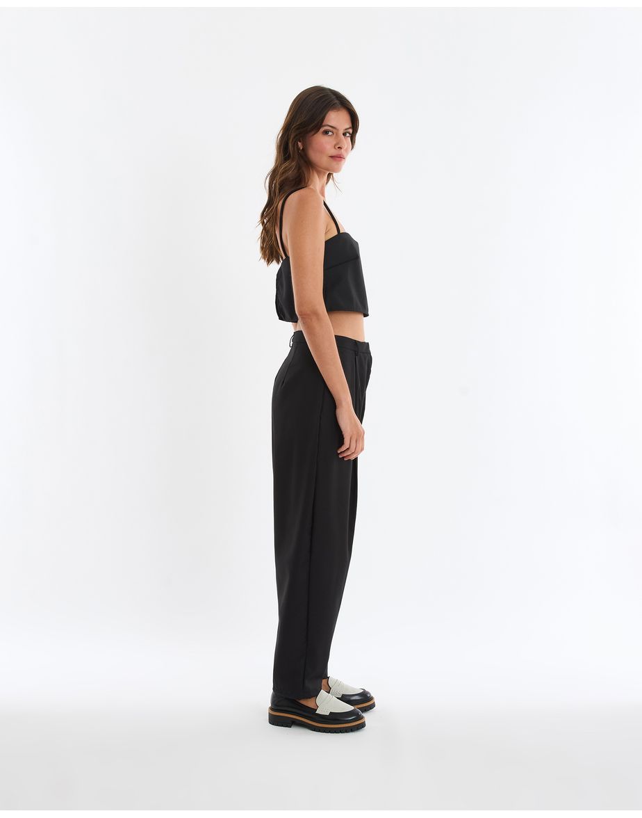 Calça oval min preto