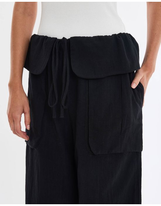 Calça corda min preto