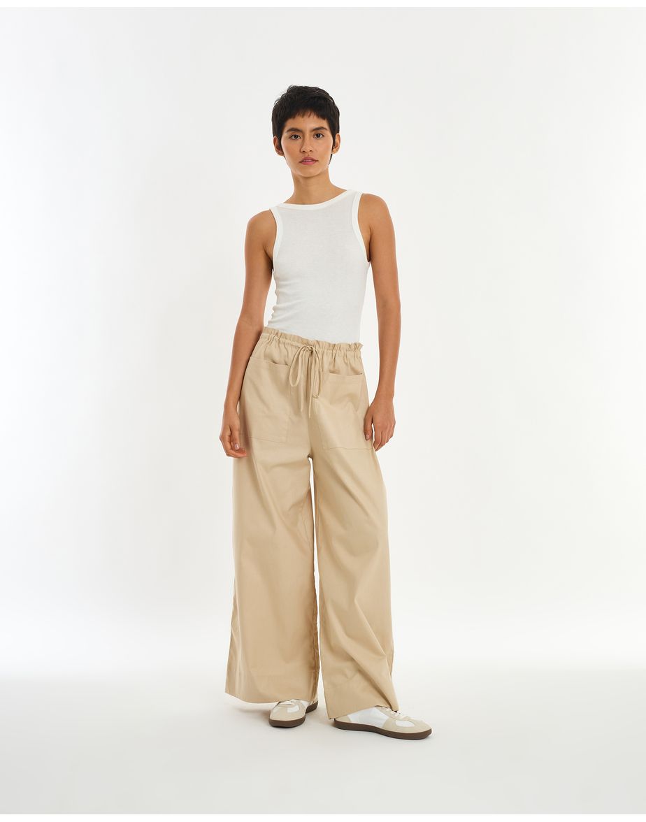 Calça work mod bege