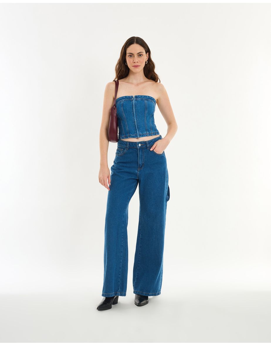 Corselet jeans mob jeans