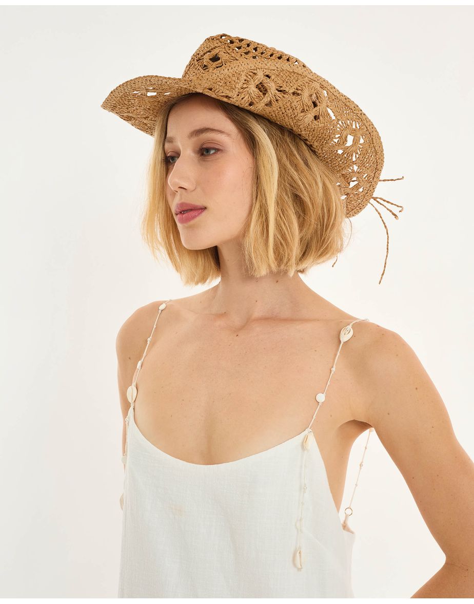 Vestido conchas alt off-white