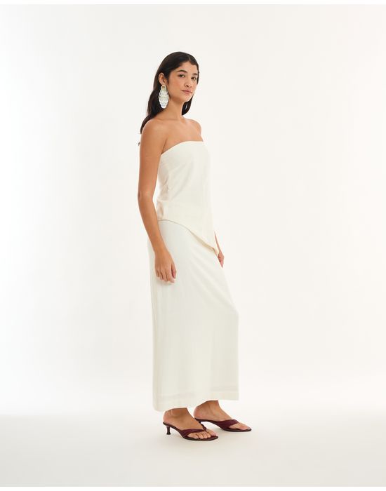 Saia coluna alt off-white