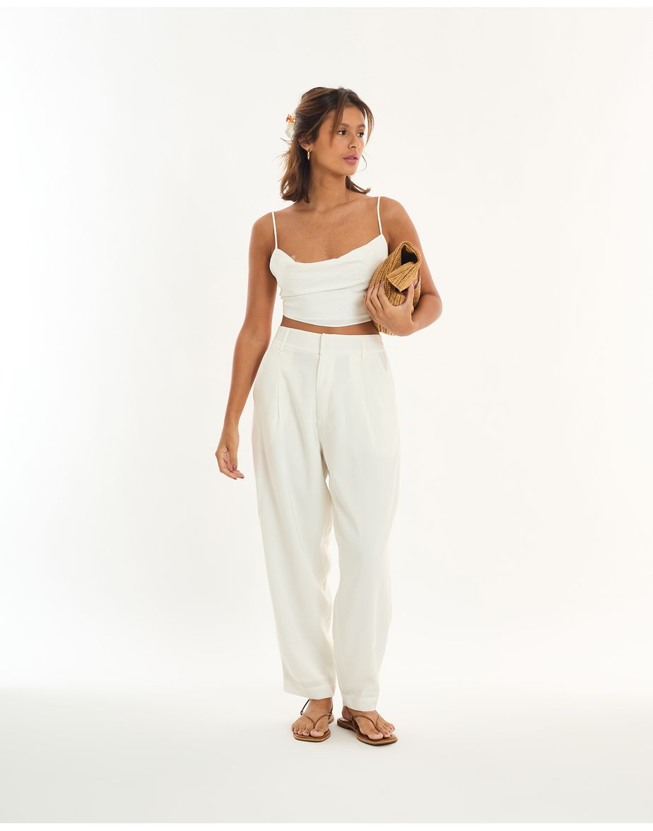 Calça tech alt off-white
