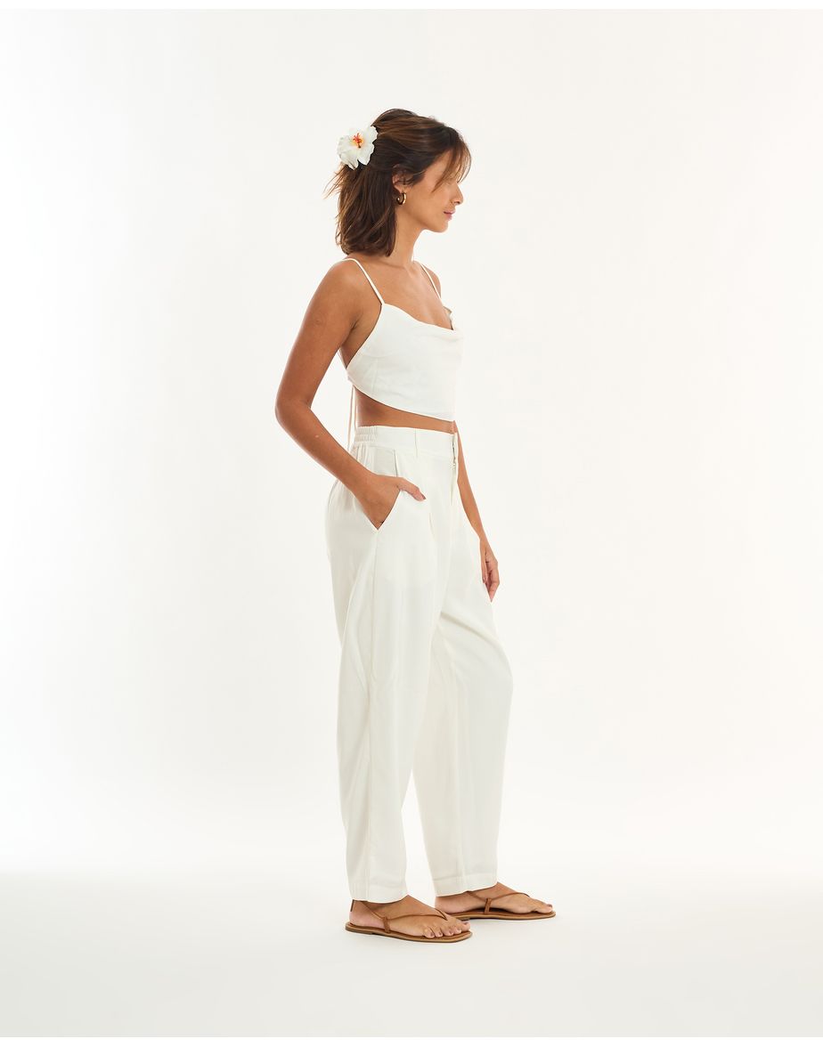 Calça tech alt off-white