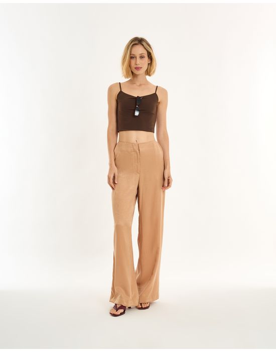 Calça basic alt bege
