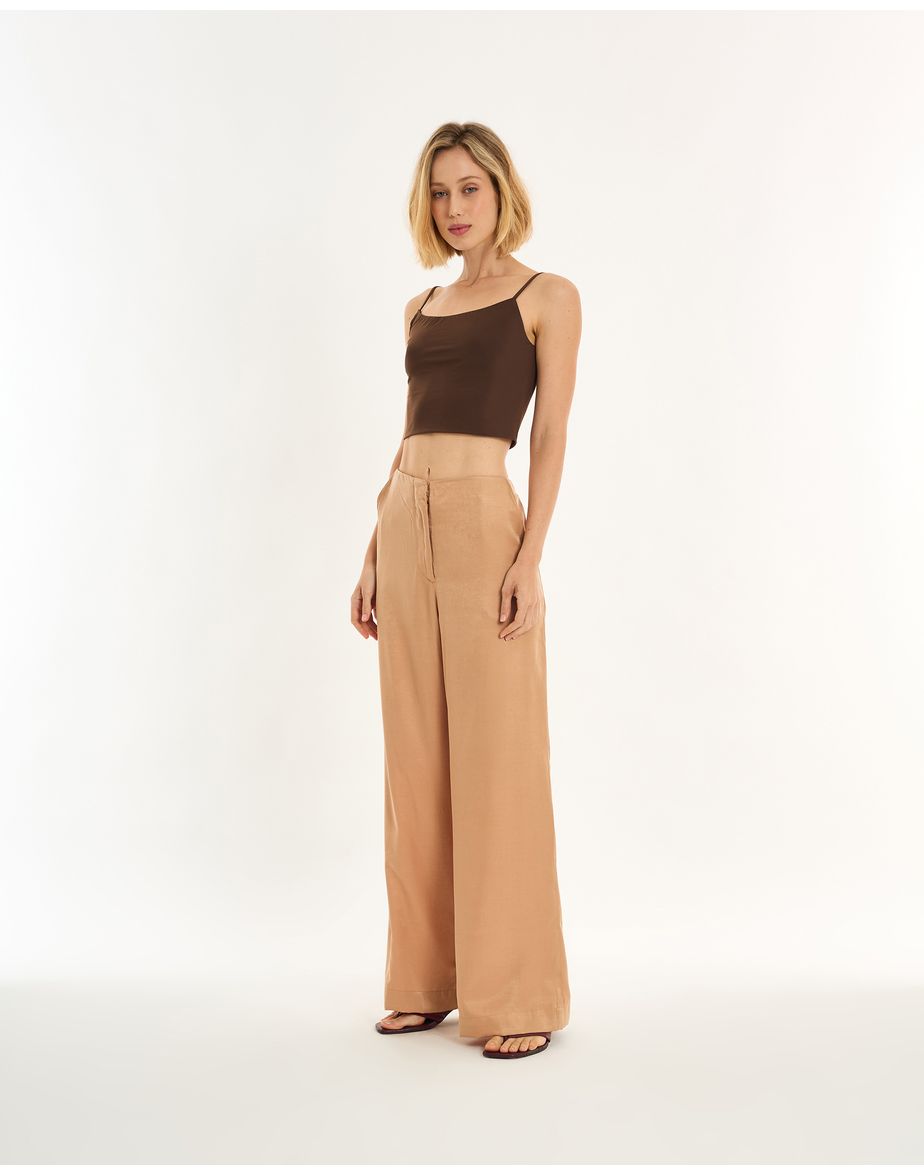 Calça basic alt bege