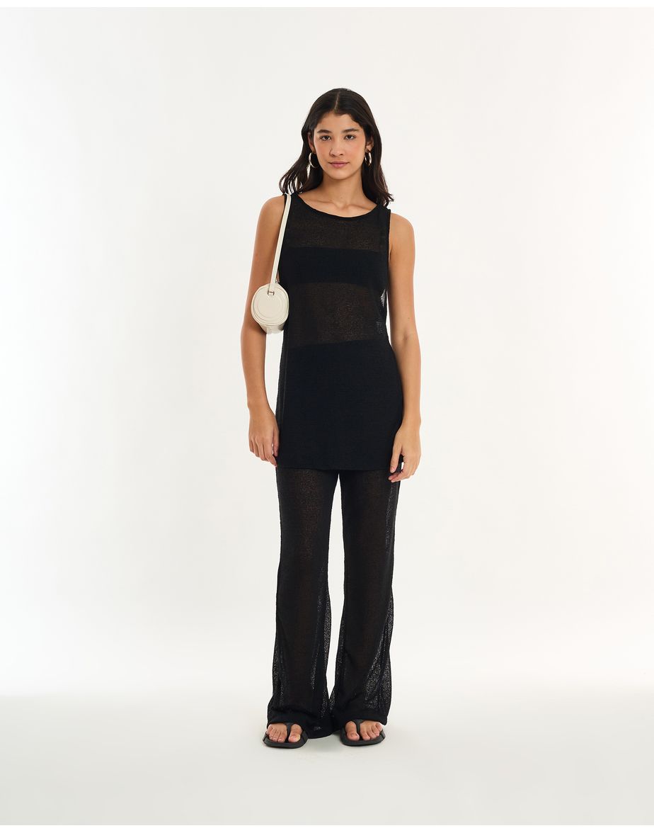 Calça longa alt preto