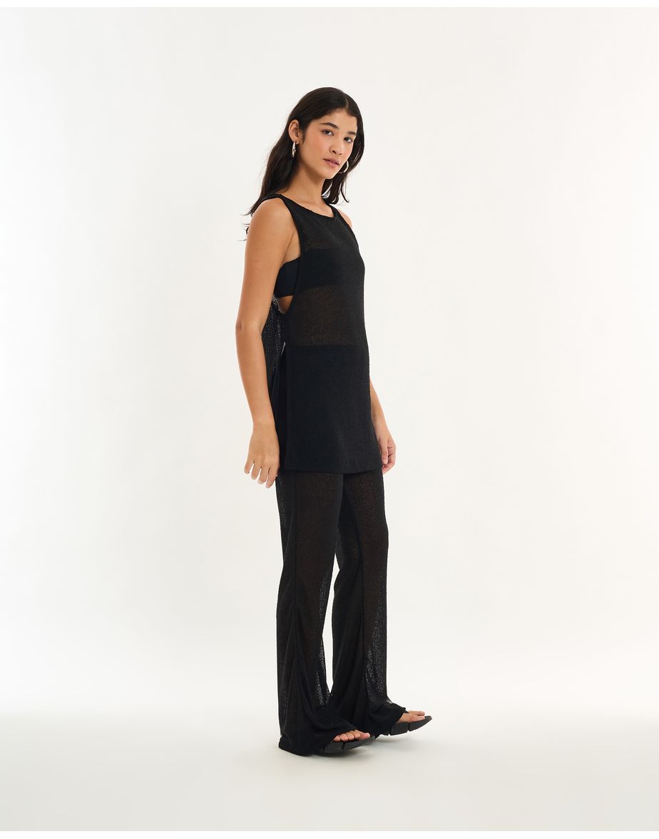 Calça longa alt preto