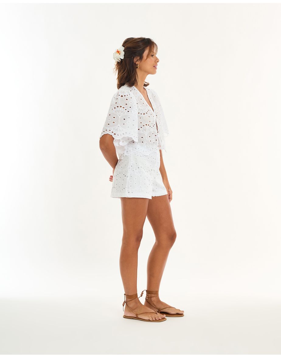 Short voil alt branco