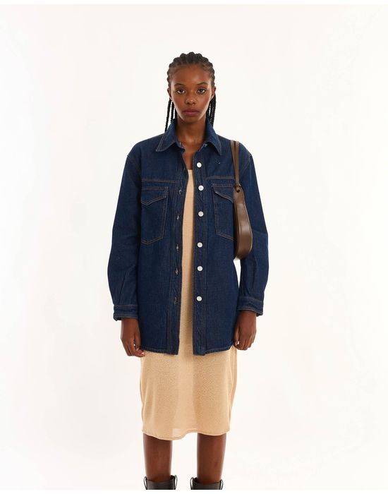 Camisão jeans urb jeans