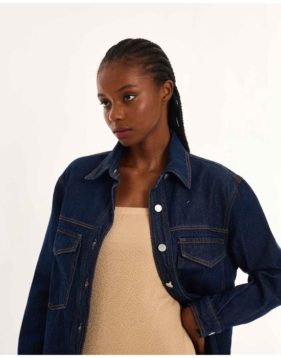 Camisão jeans urb jeans