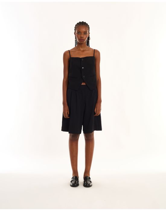 Blusa colete urb preto