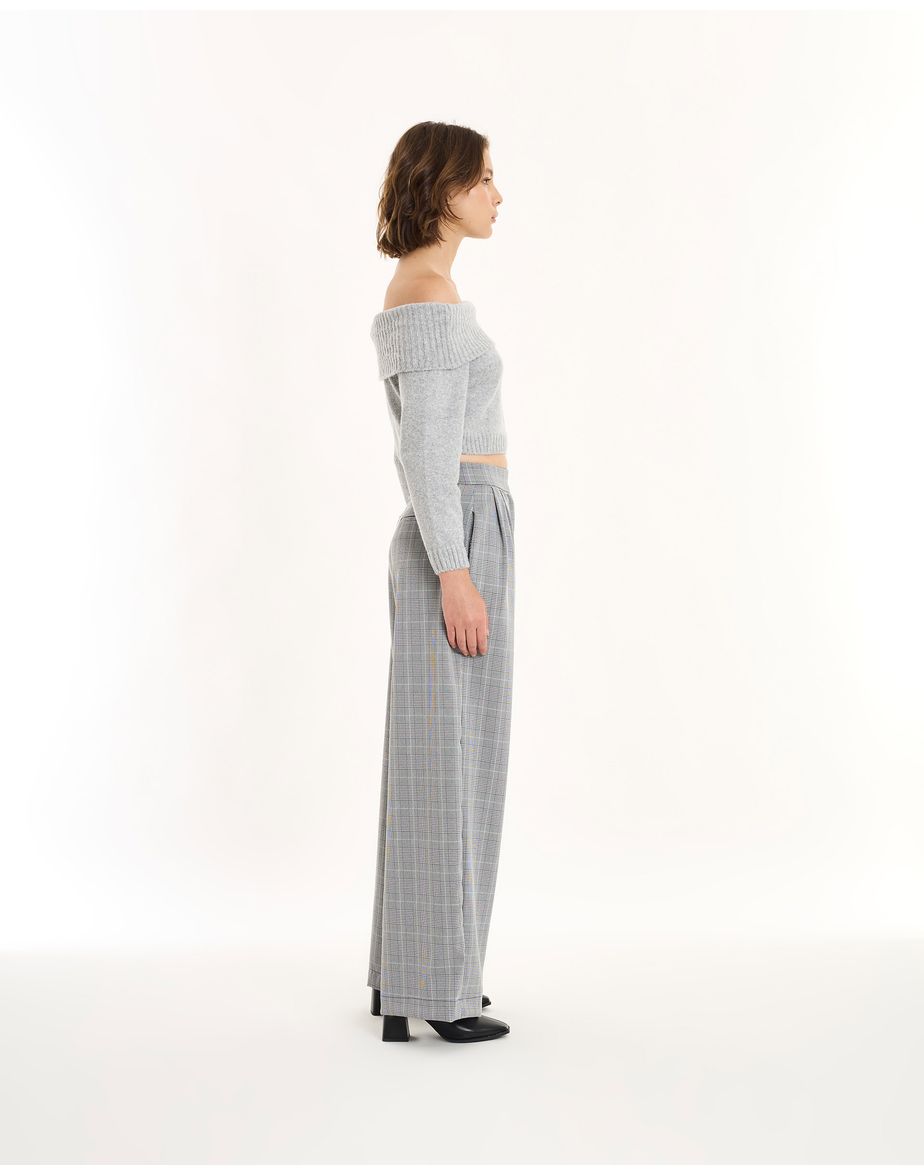 Calça madras in preto
