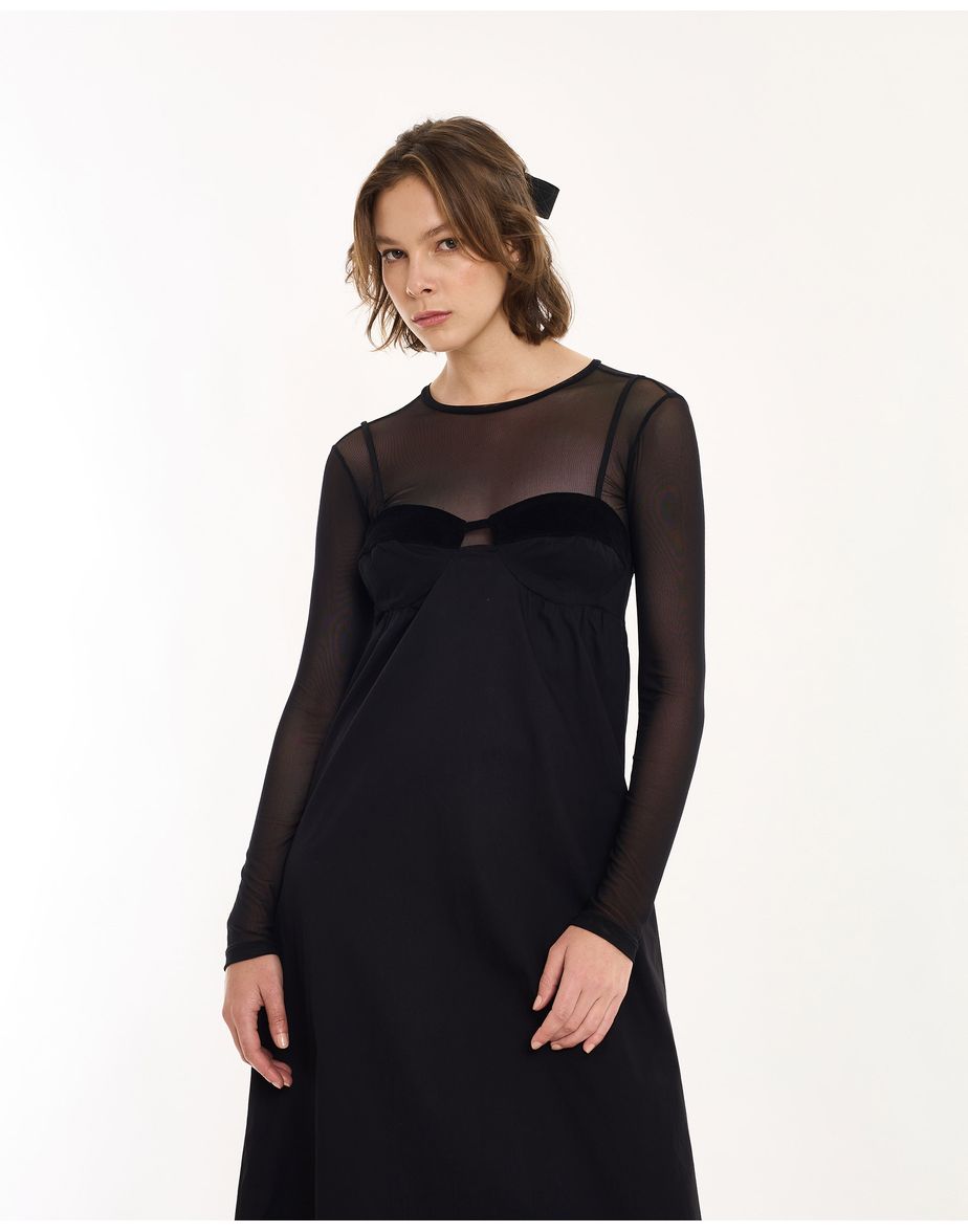 Vestido julieta in preto