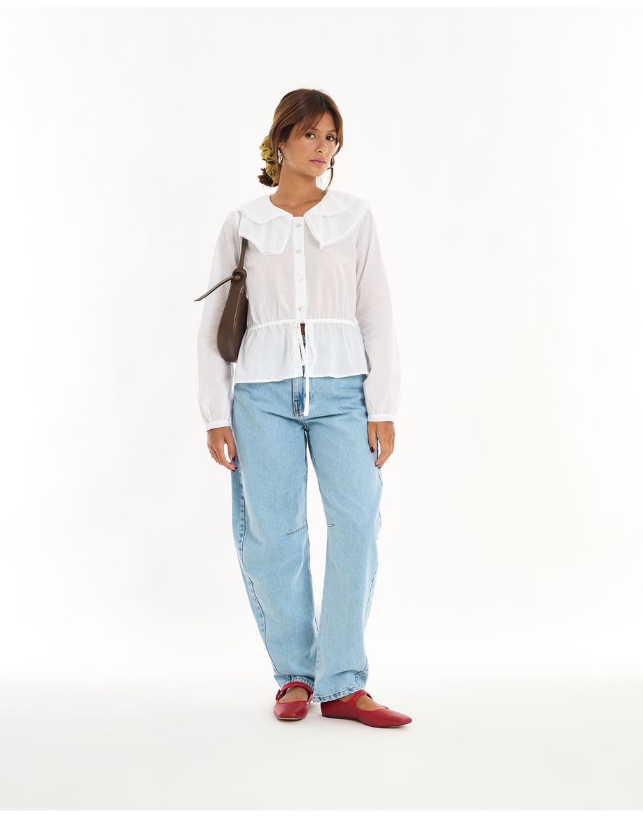 Blusa golinha boo branco
