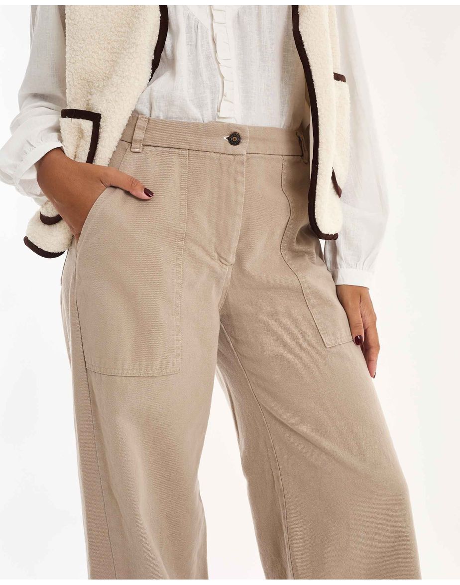 Calça bolso boo cinza