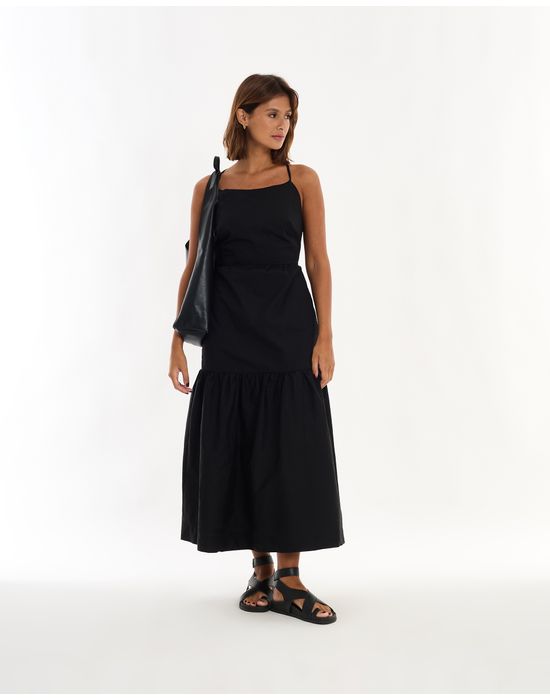 Vestido marias boo preto