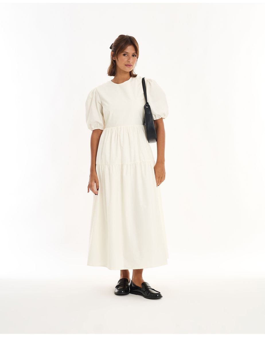 Vestido mg boo off-white
