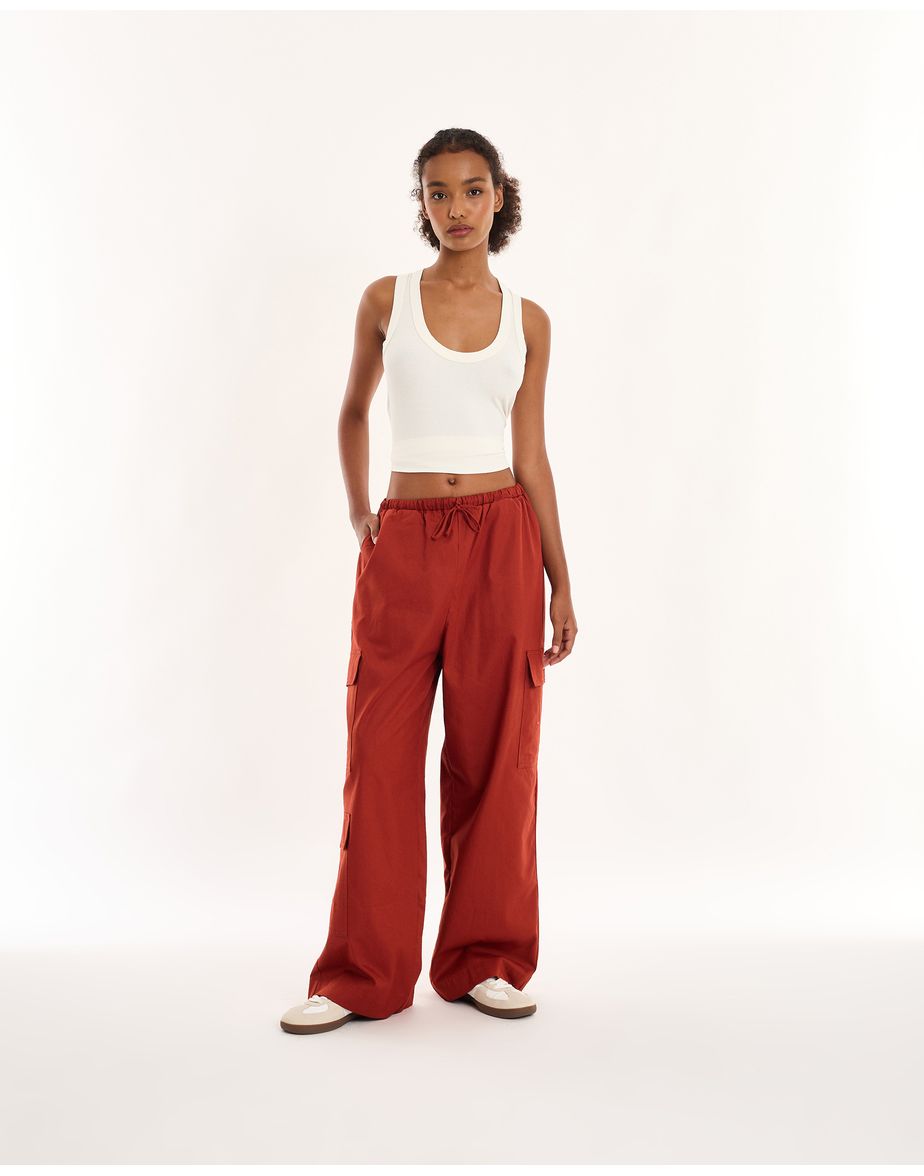 Calça cargo geek marrom
