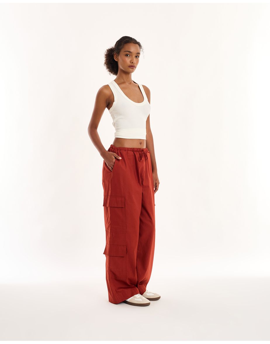 Calça cargo geek marrom
